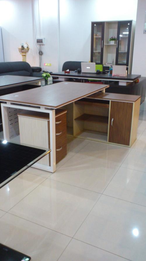 新款办公桌,现代班台,钢架办公桌图片_6